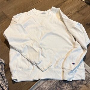 Champion Cream Crewneck Sweater